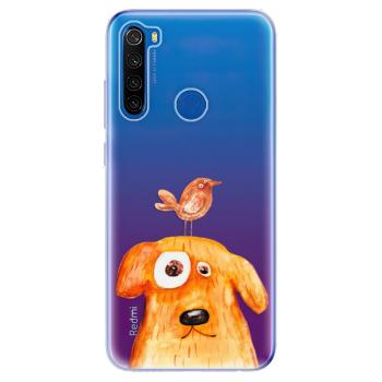 Odolné silikonové pouzdro iSaprio - Dog And Bird - Xiaomi Redmi Note 8T