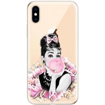 iSaprio Pink Bubble pro iPhone XS (pinbu-TPU2_iXS)