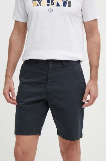 Kraťasy Pepe Jeans REGULAR CHINO SHORT pánské, černá barva, PM801092