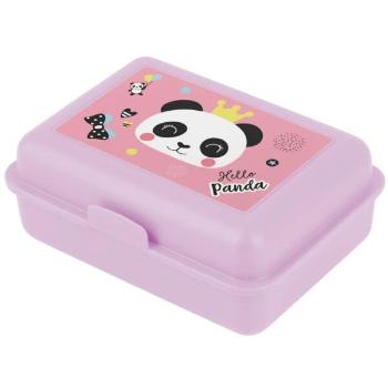 BAAGL PANDA Box na svačinu, fialová, velikost