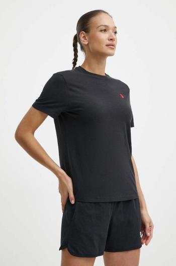 Tričko Fjallraven Hemp Blend T-shirt černá barva, F14600163