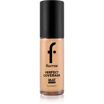 flormar Perfect Coverage Mat Touch Foundation matující make-up pro smíšenou až mastnou pokožku odstín 303 Classic Beige 30 ml