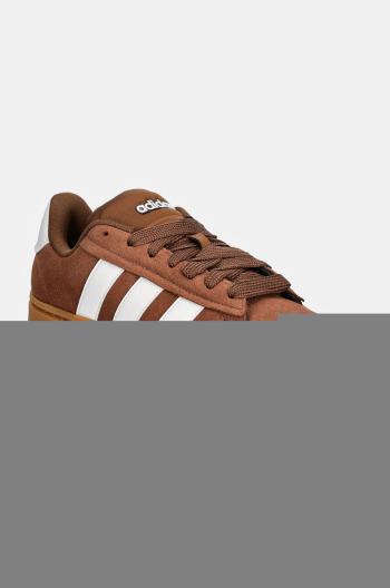 Sneakers boty adidas Grand Court Alpha hnědá barva, JH9730