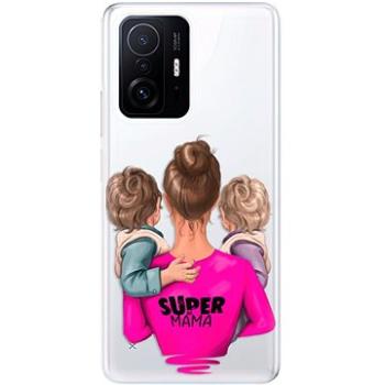 iSaprio Super Mama pro Two Boys pro Xiaomi 11T / 11T Pro (smtwboy-TPU3-Mi11Tp)