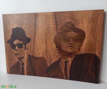 Blues Brothers fanart fa intarzia