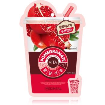 MEDIHEAL Vita Mask Pomegranate hydratační plátýnková maska s kolagenem 20 ml