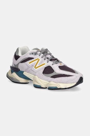 Sneakers boty New Balance 9060 fialová barva, U9060SRA