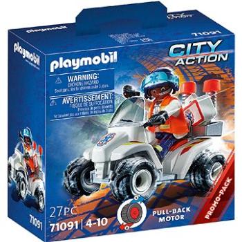 Playmobil 71091 Záchranářská rychlostní čtyřkolka (4008789710918)