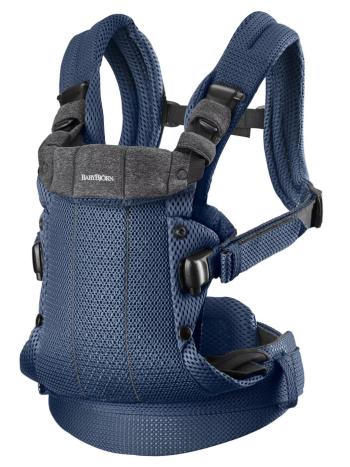 BABYBJÖRN Nosítko Harmony Navy blue 3D mesh, do 15 kg