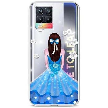 TopQ Realme 8 silikon Blue Princess 61508 (Sun-61508)