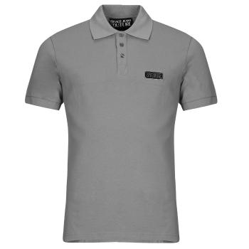 Versace Jeans Couture  POLO77GAGT08  Polokošele s krátkym rukávom Šedá