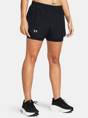 Under Armour UA Fly By 2-in-1 Šortky Černá