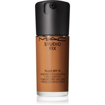 MAC Cosmetics Studio Fix Fluid SPF 15 24HR Matte Foundation + Oil Control matující make-up SPF 15 odstín NC47 30 ml