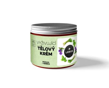 Leros Tělový krém bazalka & verbena 200 ml