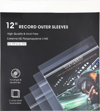 Muziker OPP Obaly na LP desky 100