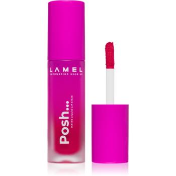 LAMEL Posh Matte Liquid Lip Stain dlouhotrvající matná tekutá rtěnka odstín 407 4 g