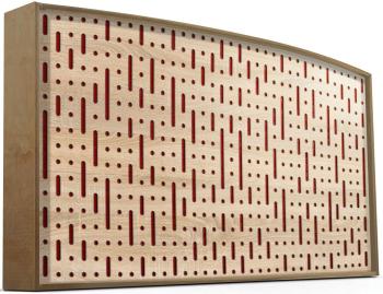 Mega Acoustic AcouStand Binary Bean Sonoma Oak/Natural/Red Absorpční dřevěný panel