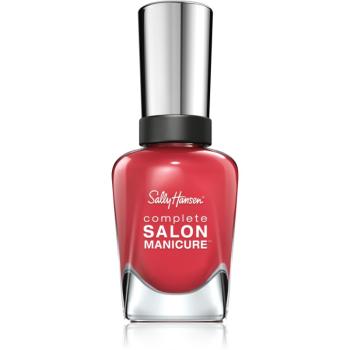 Sally Hansen Complete Salon Manicure posilující lak na nehty odstín 281 Scarlet Lacquer 14.7 ml