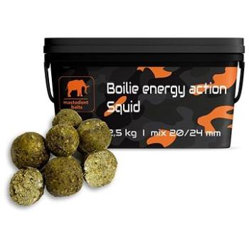 Mastodont Baits Boilie Energy Action Squid Mix 20/24mm 5kg (8594187922108)