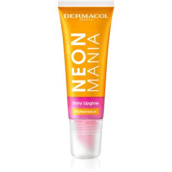 Dermacol Neon Mania lesk na rty v tubě odstín Watermelon 10 ml