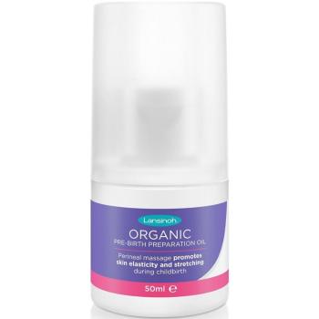 Lansinoh Organic Pre-Birth olej na masáž hráze 50 ml