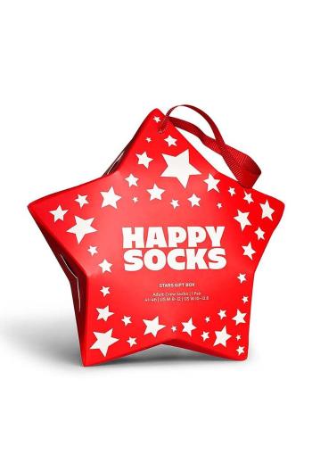 Ponožky Happy Socks červená barva