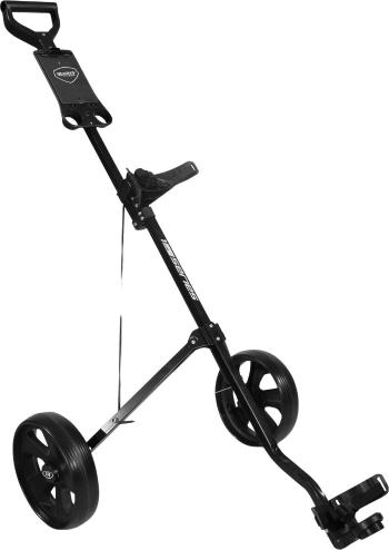 Masters Golf 1 Series 2 Wheel Pull Trolley Black Manuální golfové vozíky