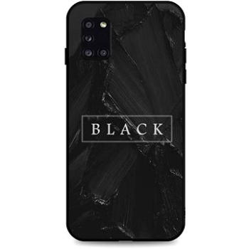 TopQ LUXURY Samsung A31 pevný Black 50898 (Sun-50898)