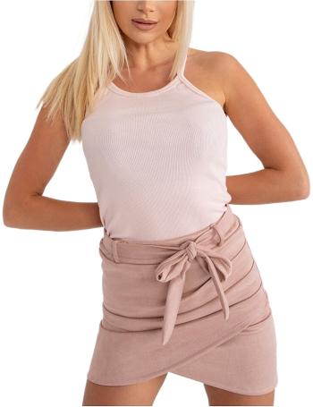 Světle růžový crop top mariana vel. ONE SIZE