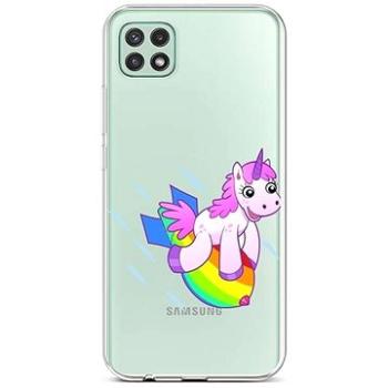 TopQ Samsung A22 5G silikon Flying Unicorn 65145 (Sun-65145)