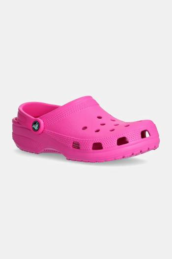 Pantofle Crocs Classic dámské, růžová barva, 10001