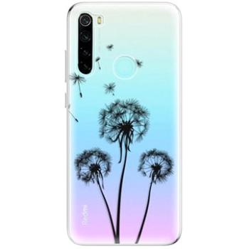 iSaprio Three Dandelions - black pro Xiaomi Redmi Note 8 (danbl-TPU2-RmiN8)