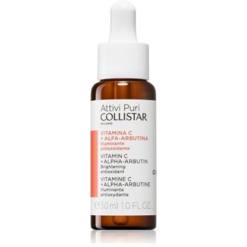 Collistar Attivi Puri Vitamin C + Alfa-Arbutina rozjasňující pleťové sérum s vitaminem C 30 ml