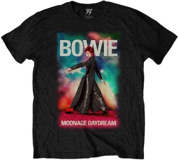 David Bowie Tričko Moonage 11 Fade Unisex Black L