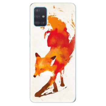 Odolné silikonové pouzdro iSaprio - Fast Fox - Samsung Galaxy A51