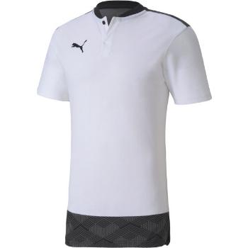 Puma TEAM FINAL 21 CASUALS POLO SHIRT Pánské triko, bílá, velikost