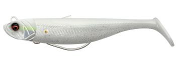 Savage gear gumová nástraha minnow weedless white pearl silver - 12 cm 28 g