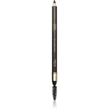 Clarins Eyebrow Crayon Sourcils tužka na obočí s kartáčkem odstín 01 - Dark Brown 1,1 g