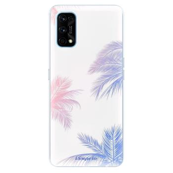 Odolné silikonové pouzdro iSaprio - Digital Palms 10 - Realme 7 Pro