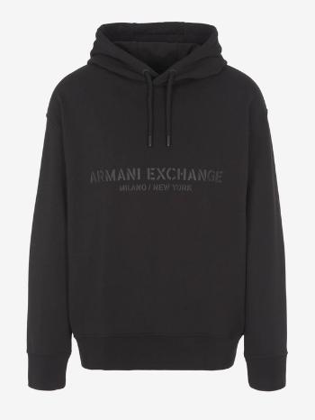 Armani Exchange Mikina Černá