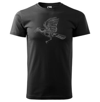 Tričko Bird skeleton (Veľkosť: 4XL, Typ: pre mužov)