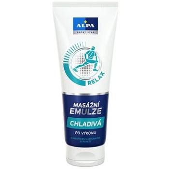 ALPA Masážní Emulze RELAX Chladivá po výkonu 210 ml (8594001774111)