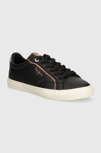 Sneakers boty Pepe Jeans PLS31564 černá barva, KENTON SAILOR W