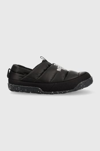 Pantofle The North Face Nuptse Mule černá barva, NF0A5G2BKY41