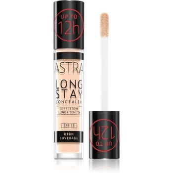 Astra Make-up Long Stay korektor s vysokým krytím SPF 15 odstín 001C Ivory 4,5 ml