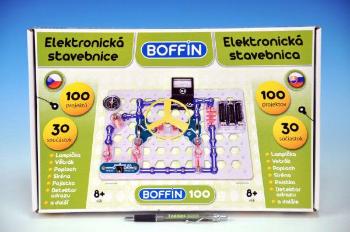 Boffin 100 Stavebnice elektronická 100 projektů na baterie 30ks v krabici 38x25x5cm