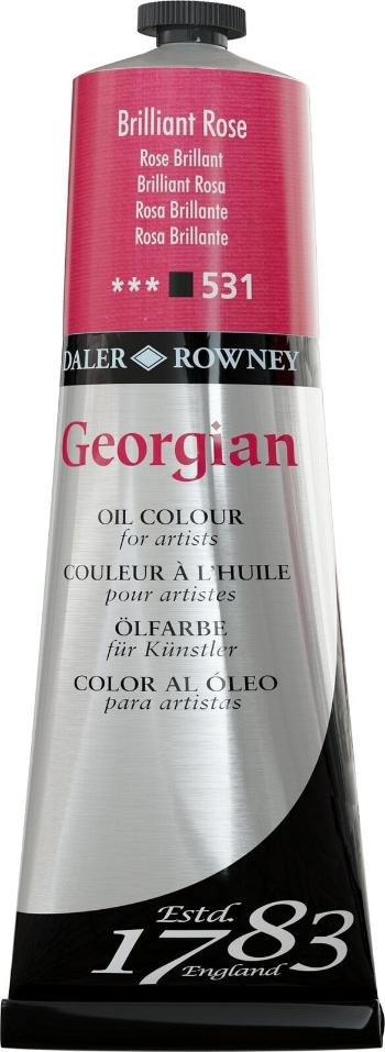 Daler Rowney Georgian Olejová barva Brilliant Rose 225 ml 1 ks