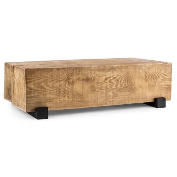 Blumfeldt Port Blockhouse Lounge, hranolový stůl, zahradní stůl, Timber-Table, 120 x 30 x 60 cm