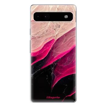 Odolné silikonové pouzdro iSaprio - Black and Pink - Google Pixel 6a 5G