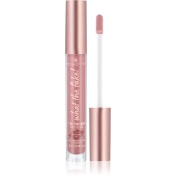 essence WHAT THE FAKE! lesk na rty pro větší objem odstín oh my nude! 4,2 ml